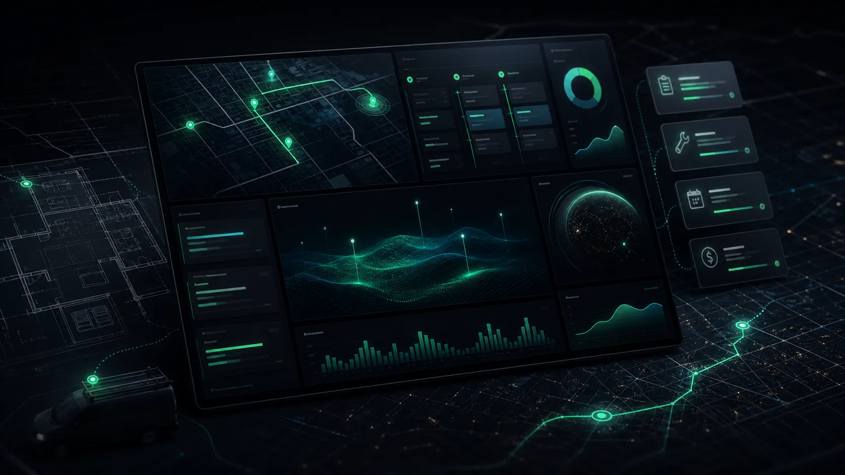 TradeOS AI operating system for trades and home services
